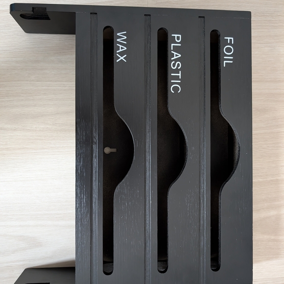 Bamboo Kitchen Wrap Organizer - Picture 2 of 8